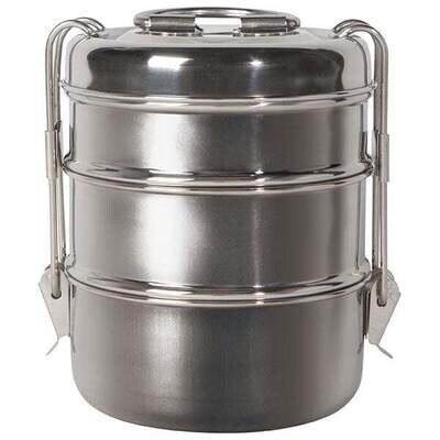 Tiffin Simply Steel 3-Tier Food Container