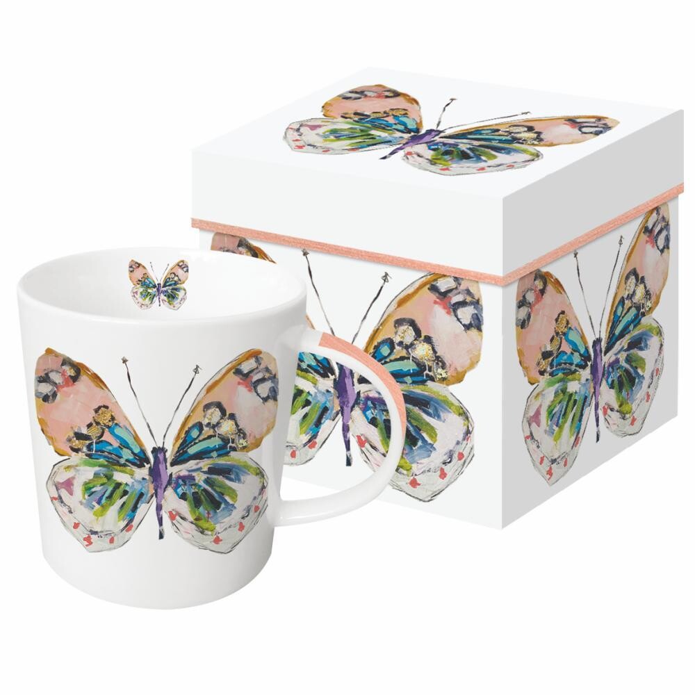 Mug In Gift Box - Farfalla