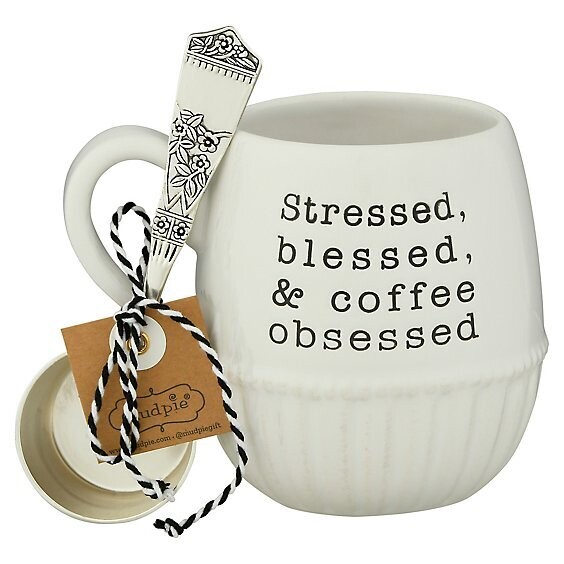 Stressed Blessed & Coffee Obsessed