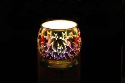 Night Light - 3D Silver Star