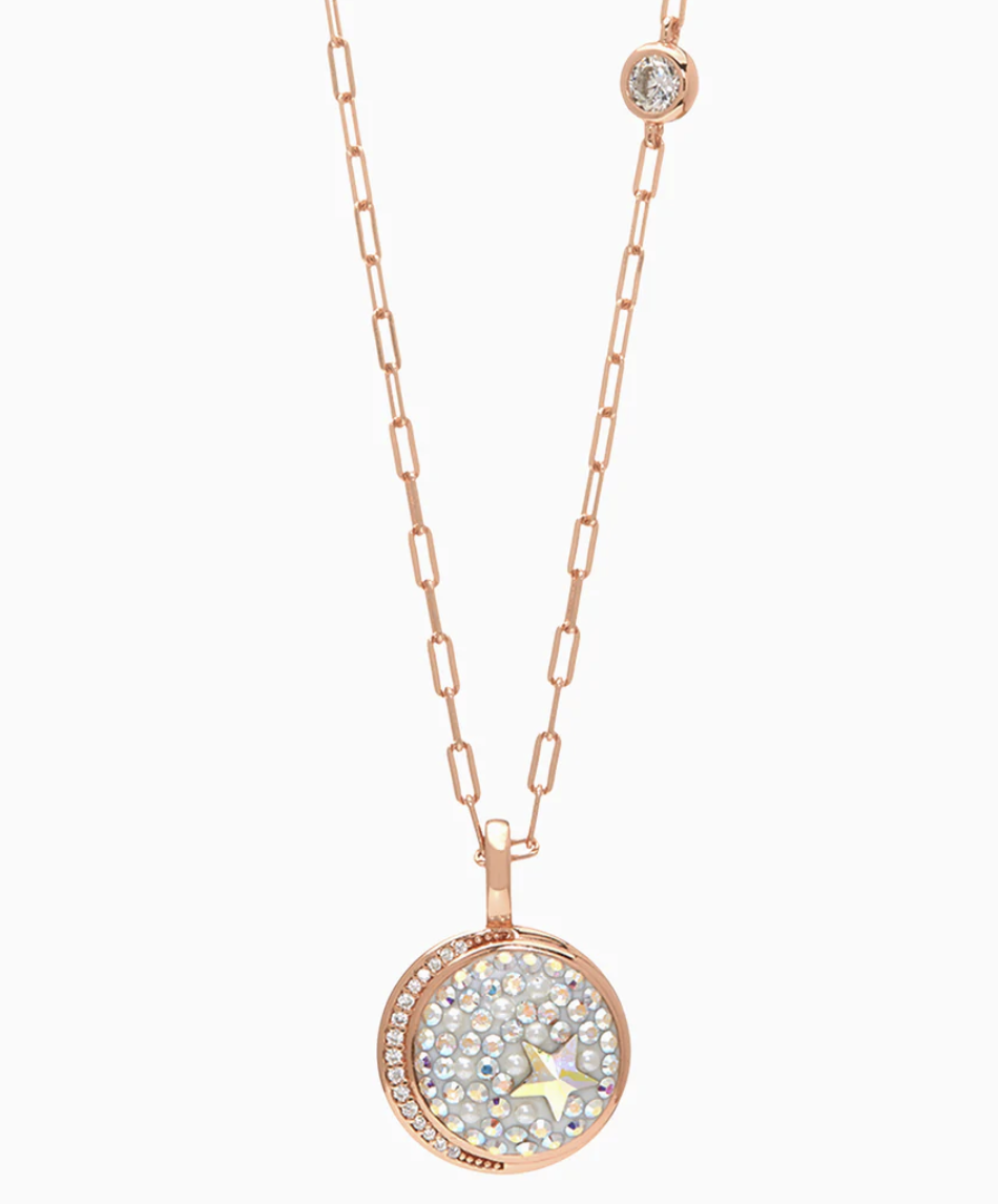 Moon Sparkle Pendant Necklace