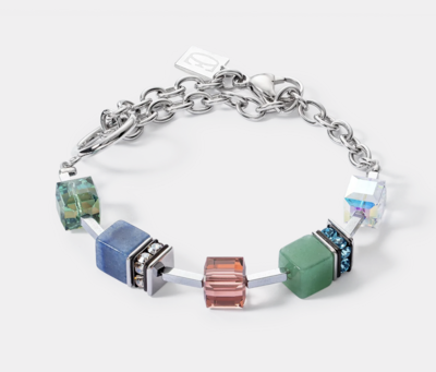 Multicolour Multiwear GeoCUBE® Bracelet