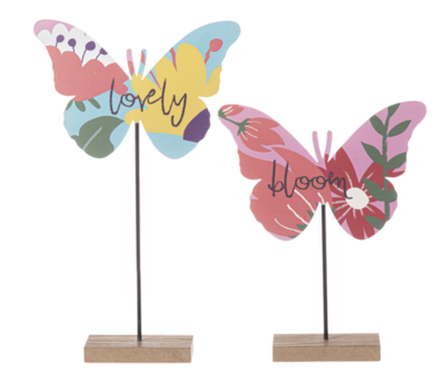 Butterfly on Pedestal Stand