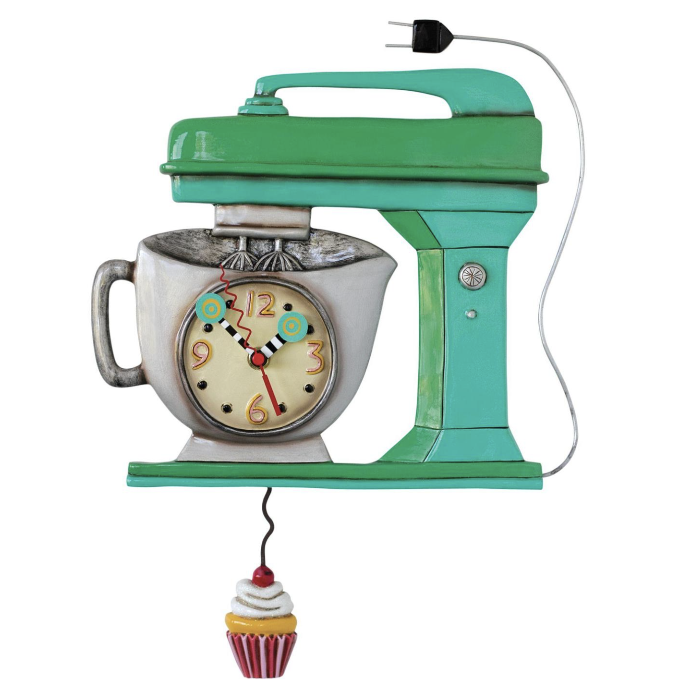 Vintage Mixer - Green Clock