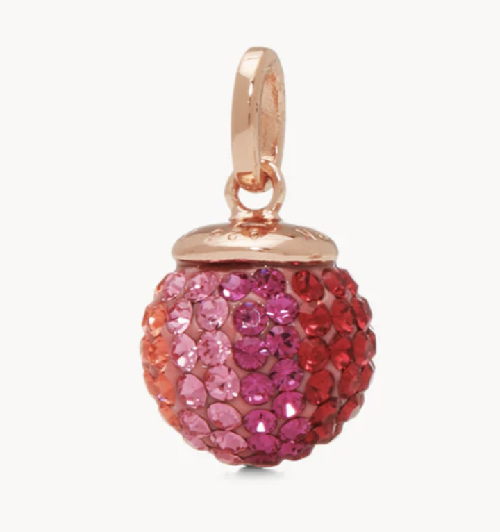 FINAL SALE Prismatic Pink Holiday Sparkle Charm (25% off)
