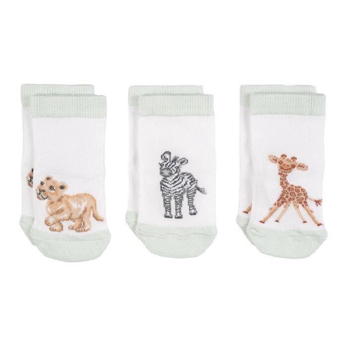 Little Savannah Baby Socks Set - 0-6 Months