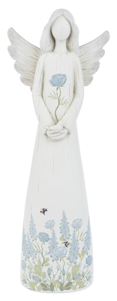 Botanical Angel Figurine