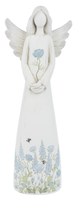 Botanical Angel Figurine