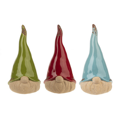 Gnome Head Figurines