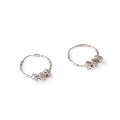 Melt04 Earrings Silver