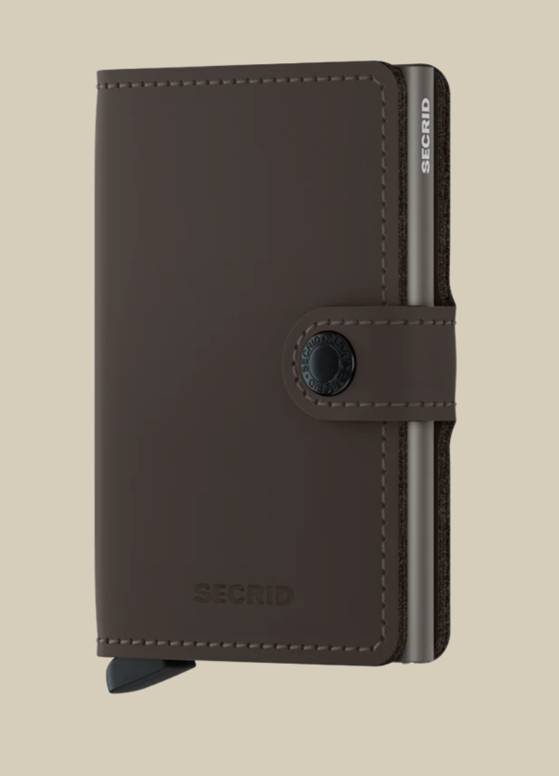 Miniwallet Matte Truffle