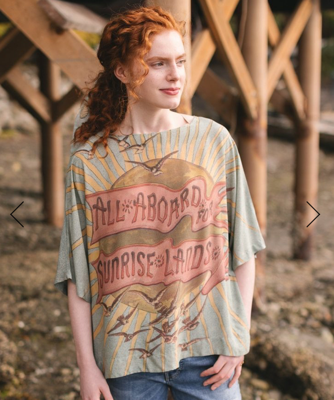 FINAL SALE Market of Stars Sunrise Lands Luxe Tee - S/M (70%)