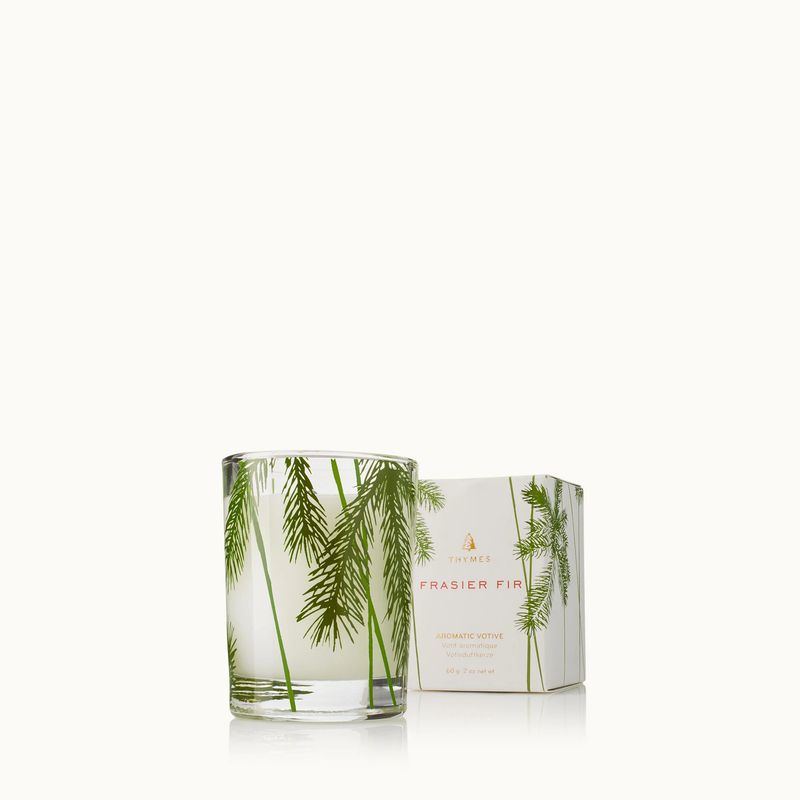 Frasier Fir Votive Candle, Pine Needle