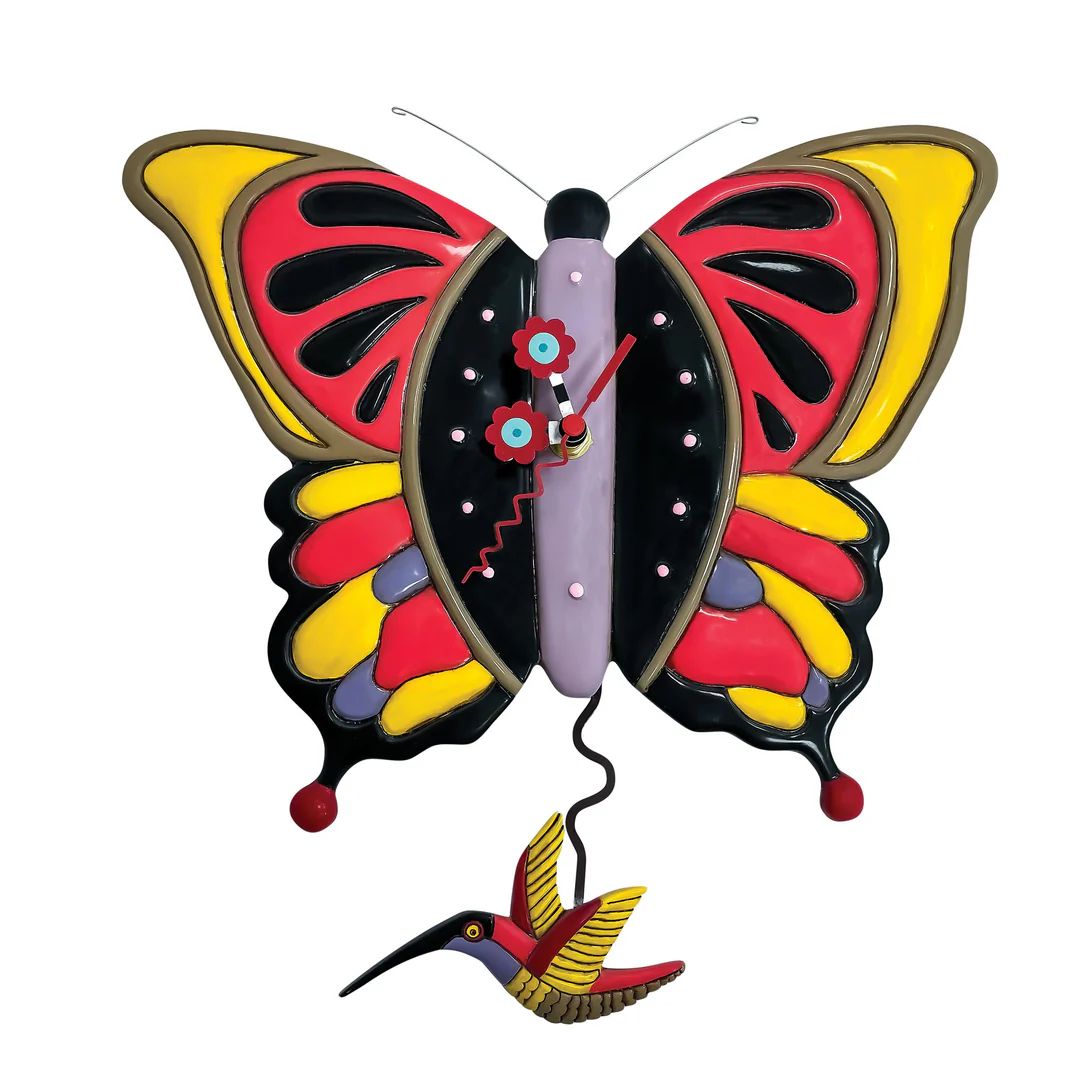 ALLEND FLUTTERBY CLOCK