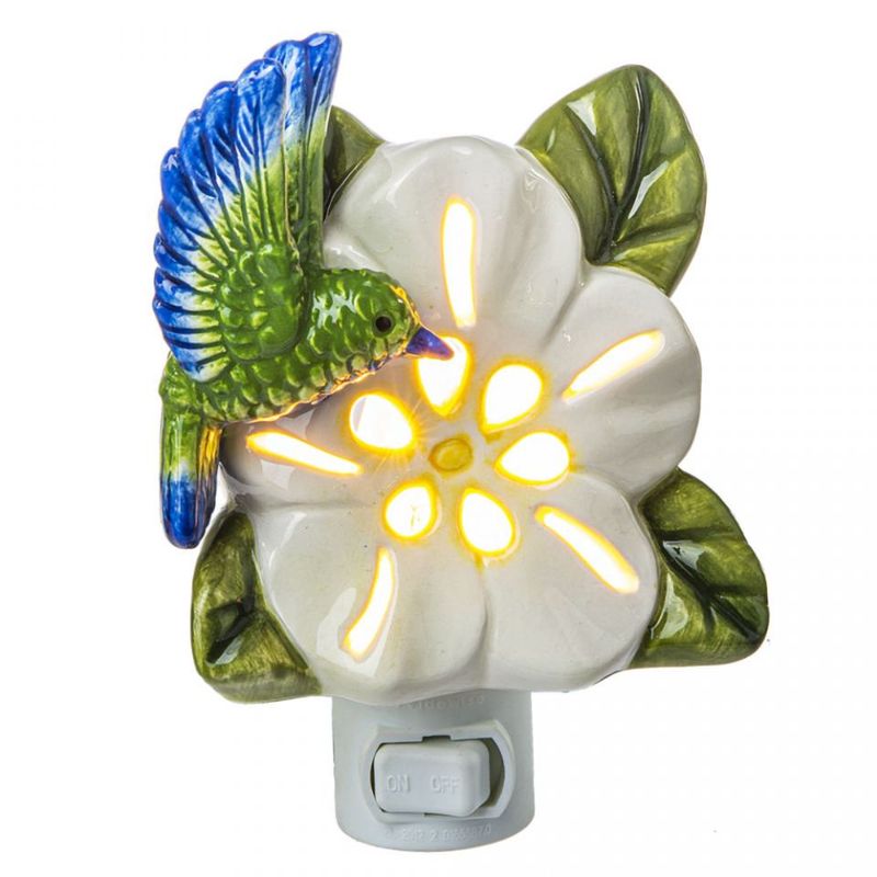 Hummingbird w/Flower Night Light