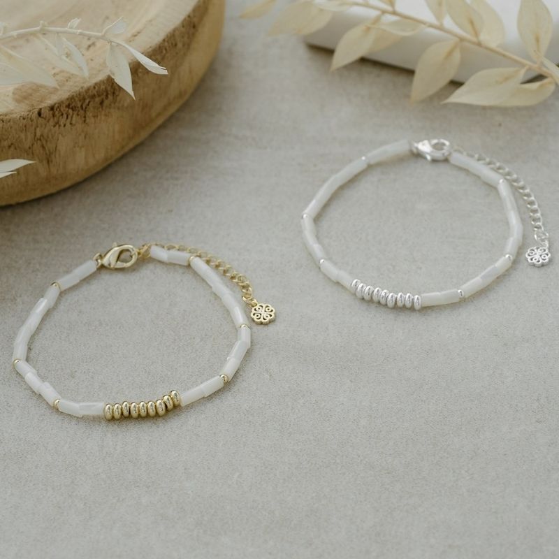 Cove Bracelet Mother of Pearl