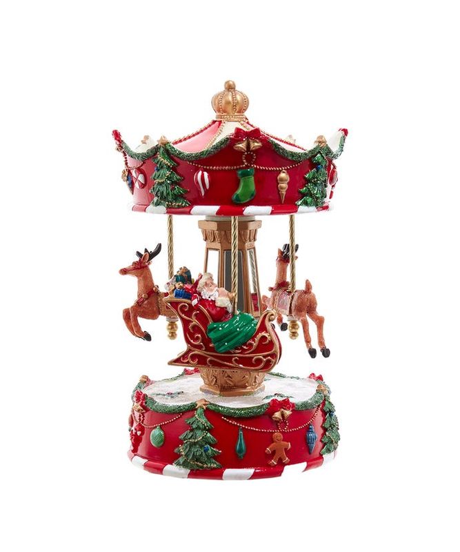 FINAL SALE Musical Wind-Up Carousel