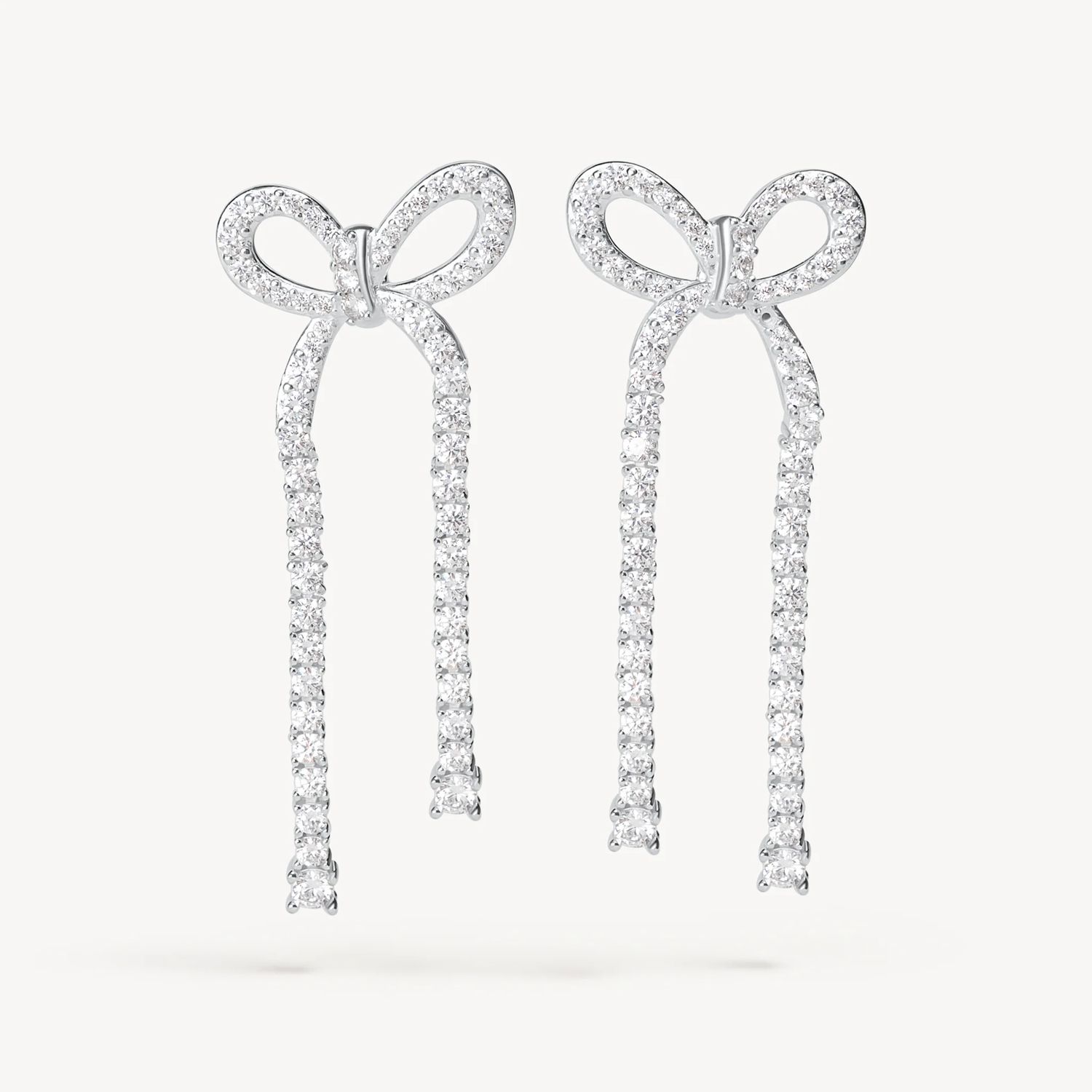 Tennis Bow Statements Earrings