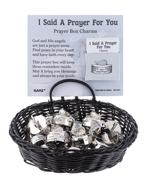 I said a prayer for you - Prayer Box Charm