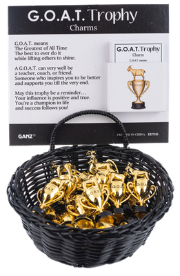 G.O.A.T. Trophy Charm
