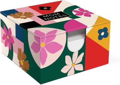 Modern Mom Geo Flora Note box with Pen