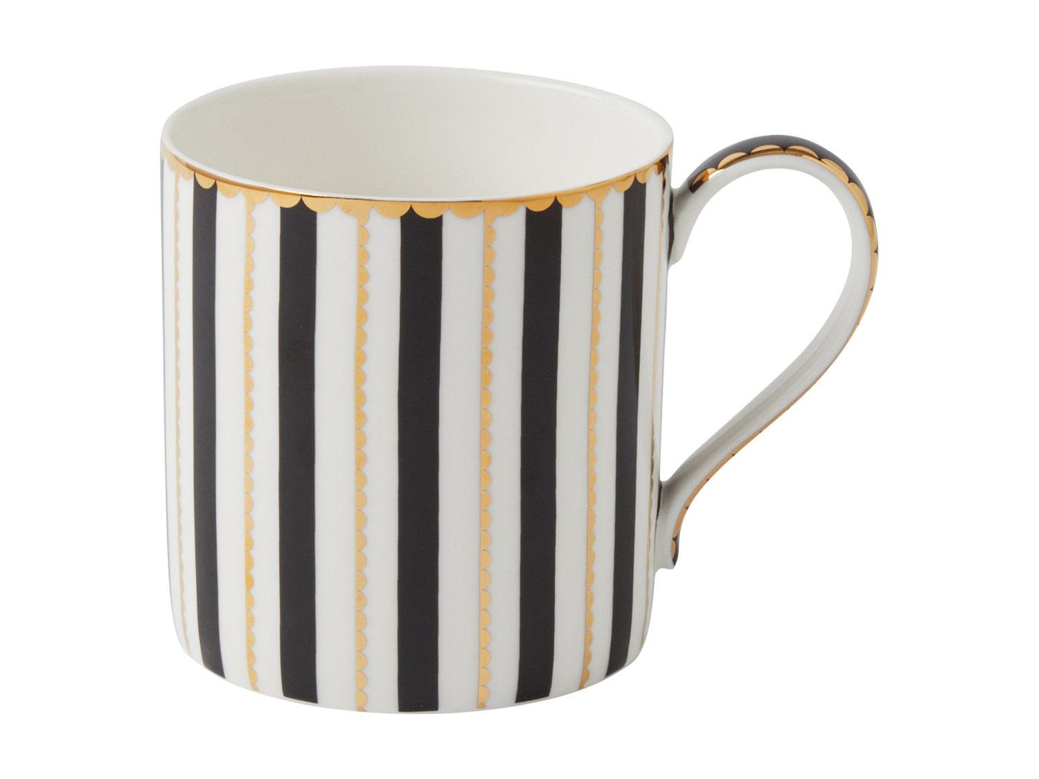 Regency Black Straight Mug 380ml