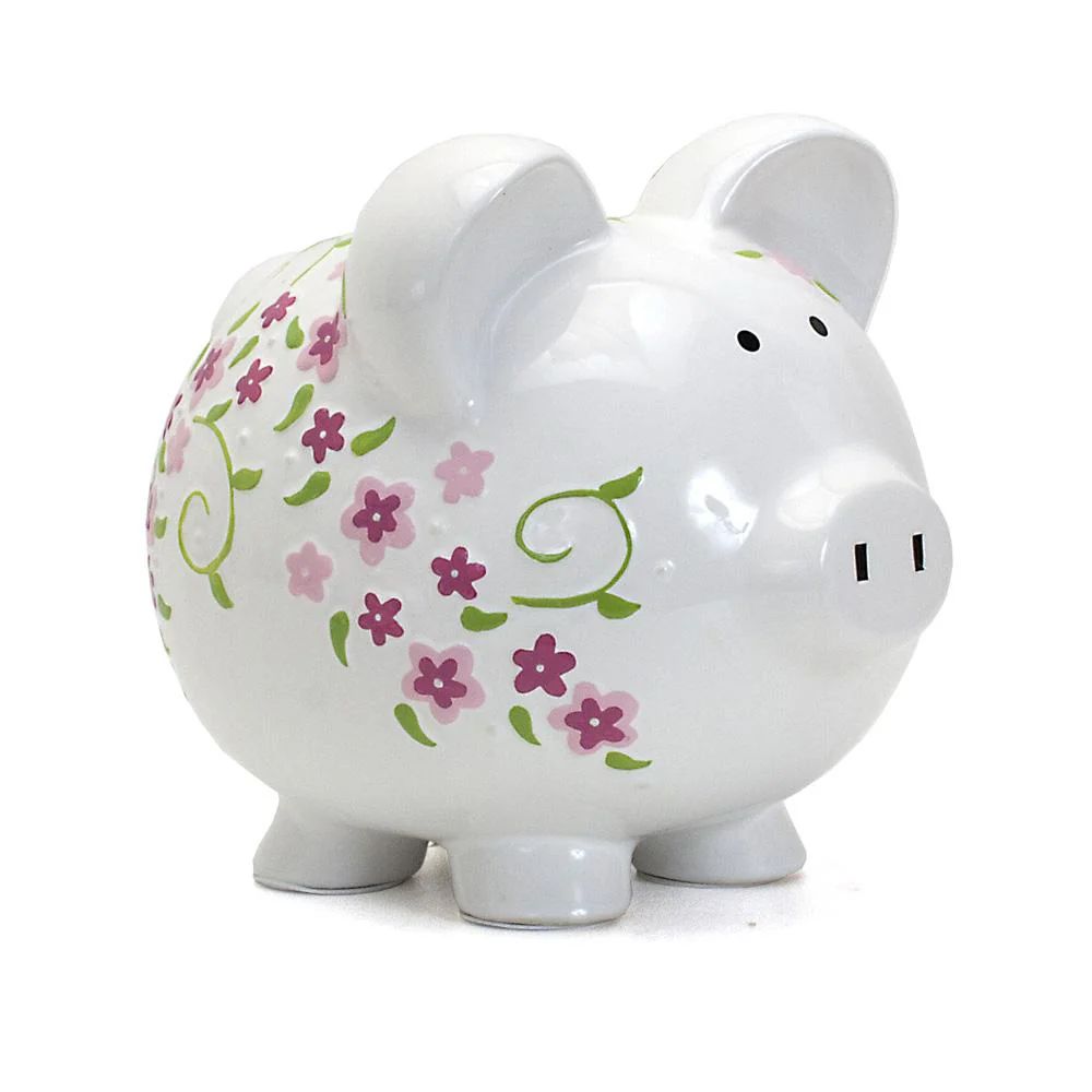 Bank - Shabby Chic. Lg Pig