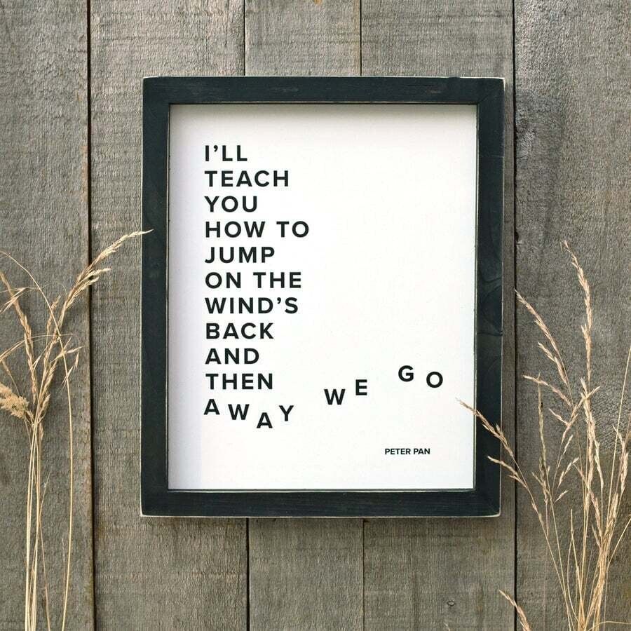 Framed Words: I&#39;ll Teach You