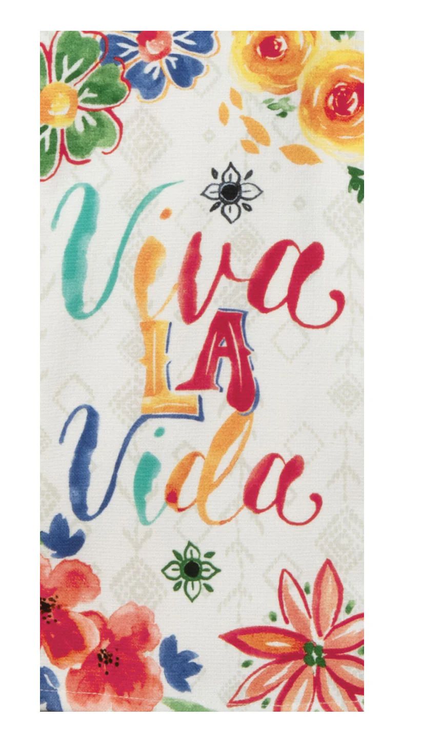 Mi Casa Viva La Vida Dual Purpose Tea Towel