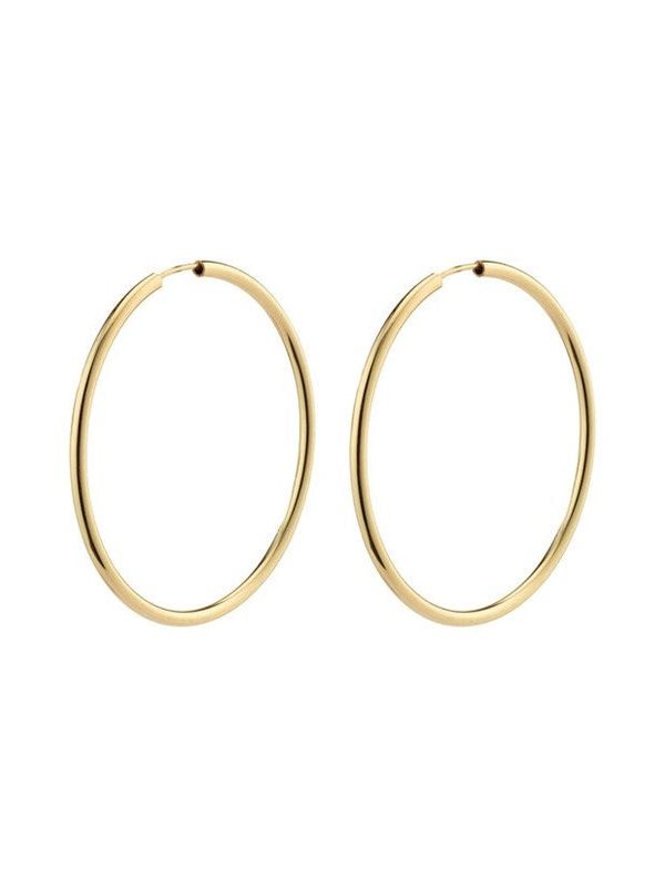 FINAL SALE APRIL recycled medium-size hoop earrings (50% off)