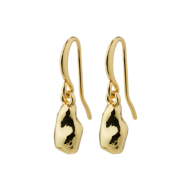 FINAL SALE CHANTAL recycled earrings gold- plated (50% off)