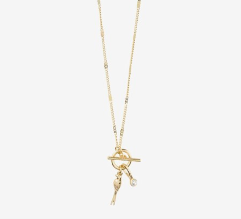 FINAL SALE Crystal Pendant Necklace 2-in-1 (50% off)