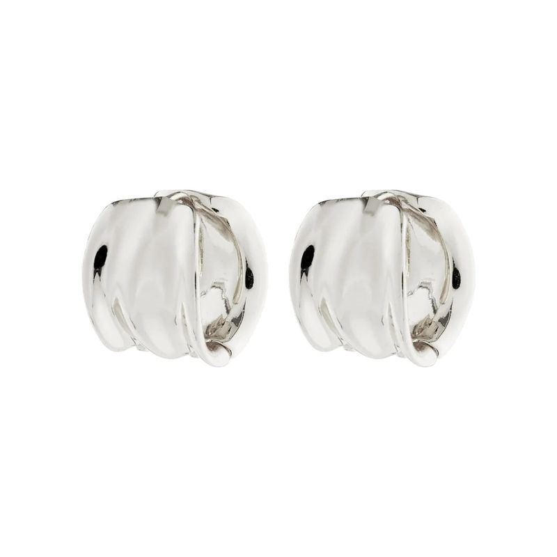 FINAL SALE Dreams Pillow Hoop Earrings (50% off)