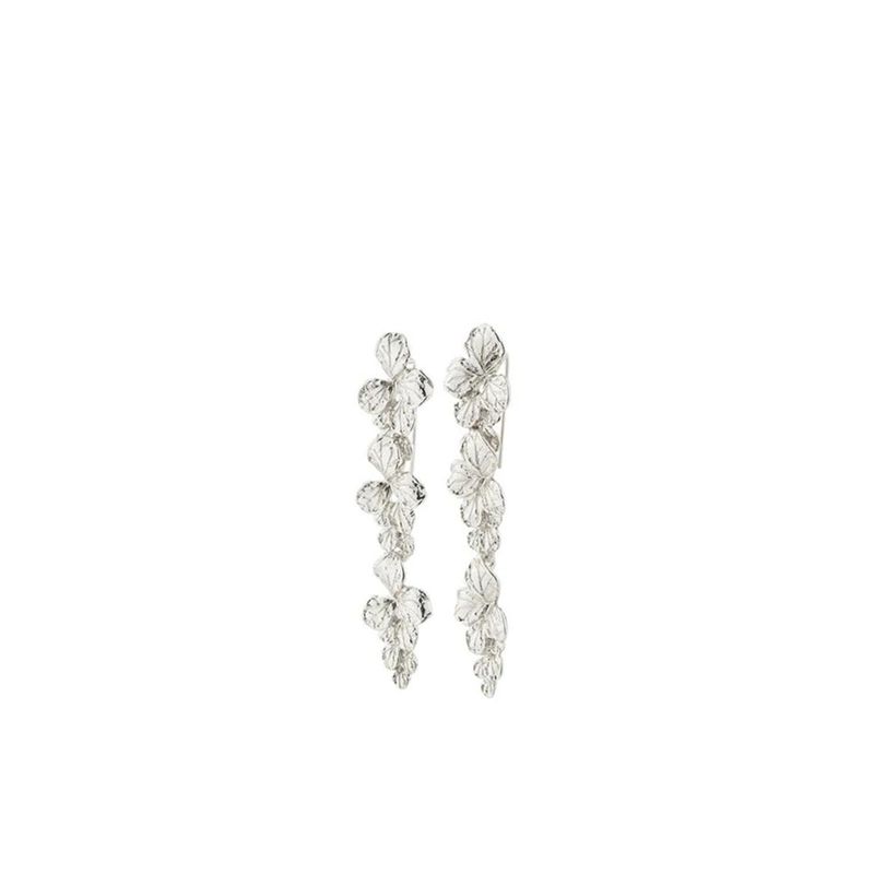 FINAL SALE ECHO recycled earrings silver-plated (50% off)