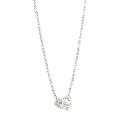 LEARN recycled crystal pendant necklace