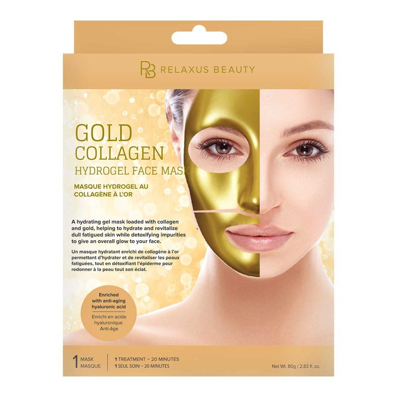 Gold Collagen Hydrogel Mask