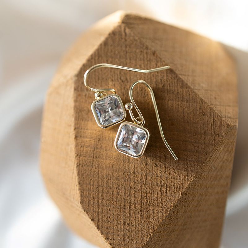 Radiance Earrings Clear