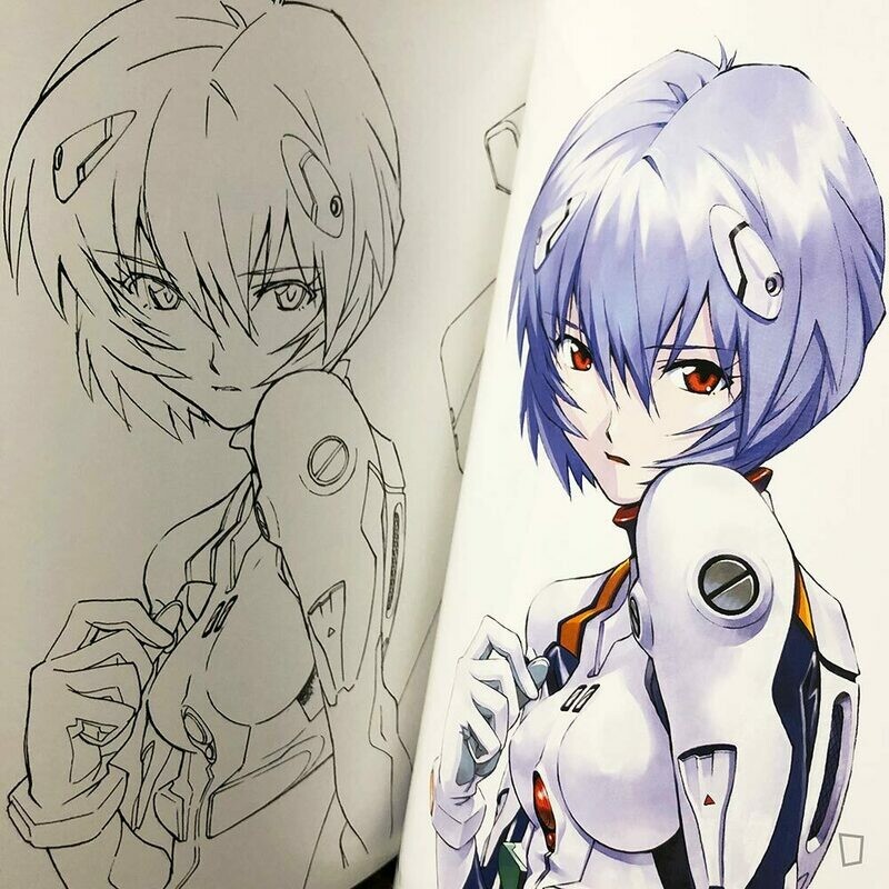 《EVANGELION 新劇場版:序》動畫原畫集