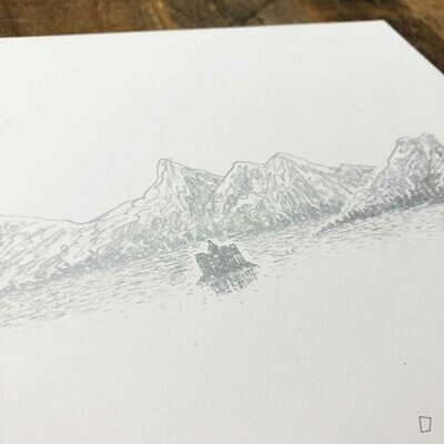 柳廣成 X Rusty Lake《Cube Escape: Paradox》Art Print – Type B