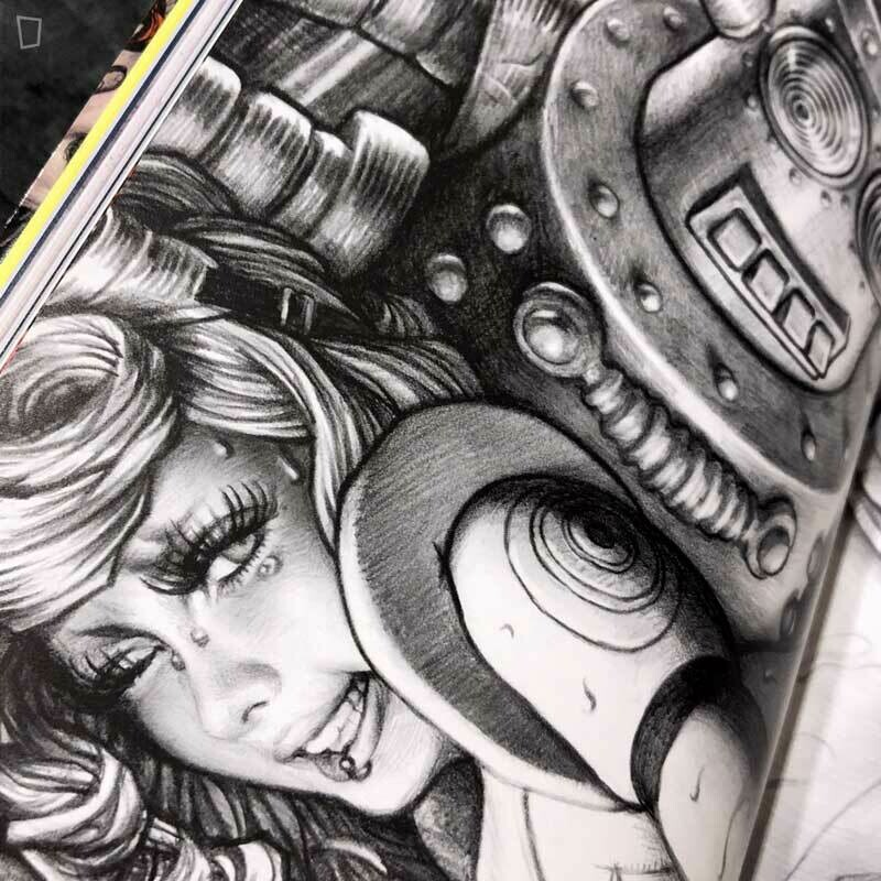 イラスト集　空山基 寺田克也 Rockin’Jelly Bean イラスト集 空山基 寺田克也 Rockin'Jelly Bean