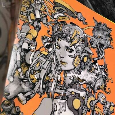 新品未読 サイン入り ロッキン・ジェリービーン/寺田克也/空山基 画集2