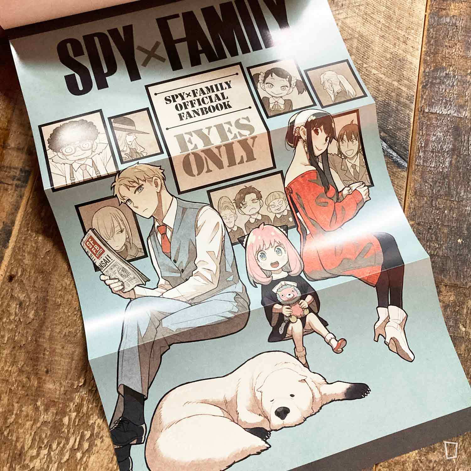 SPY x FAMILY FanBook Oficial EYES ONLY - Japão - Origami Importadora