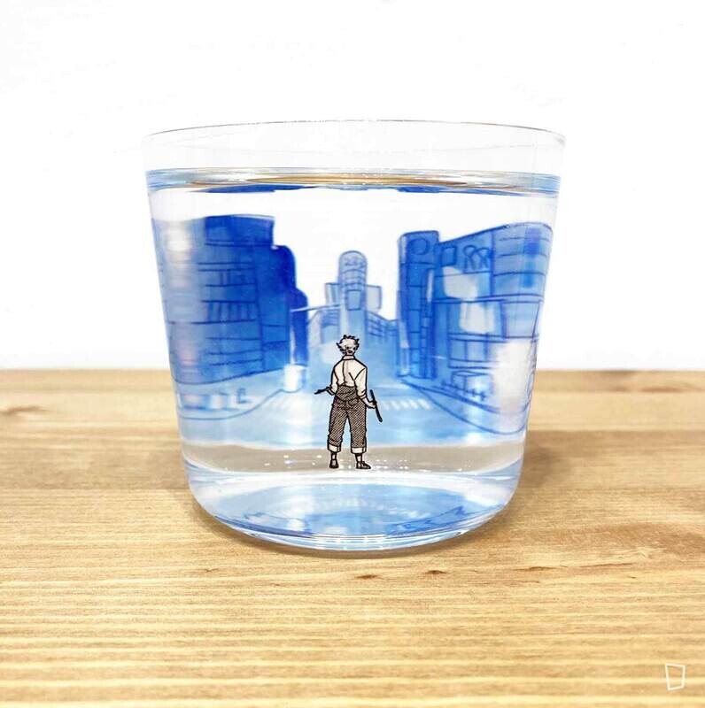 山口飛翔《藍色時期》透明水杯（有貨，只限店內選購）