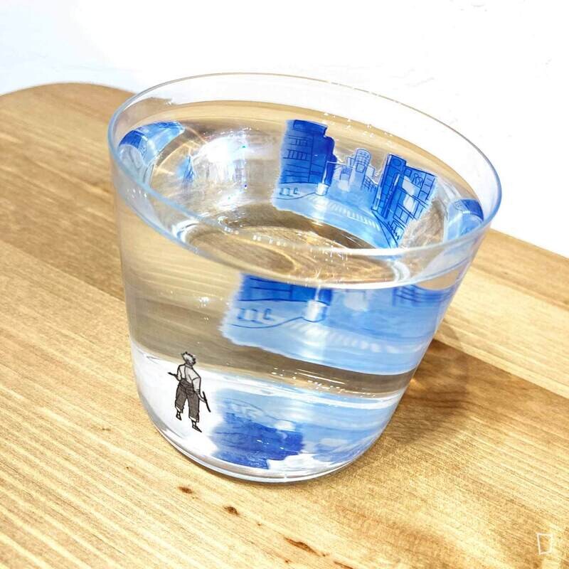 山口飛翔《藍色時期》透明水杯（有貨，只限店內選購）
