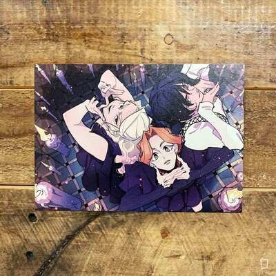 KIU《3itches 三魔女》BOOK 1 特典畫卡 Special drawing card KIU《3itches 三魔女》BOOK 1 特典畫卡 Special drawing card