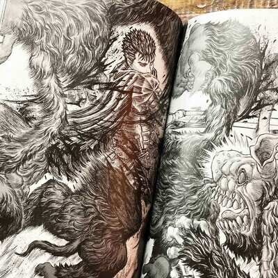 THE ARTWORK OF BERSERK 三浦建太郎 Amazon.co.jp: 大ベルセルク展 図録 イラストレーションブック