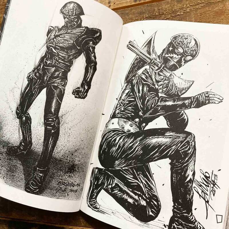 馬學偉 Carter Ma/葉偉青 Felix Ip《Brushstrokes NOIR》畫集