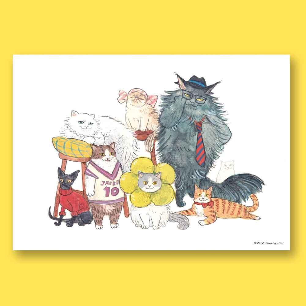 黑山 Kathy Lam「全家福」明信片 黑山 Kathy Lam「全家福」明信片