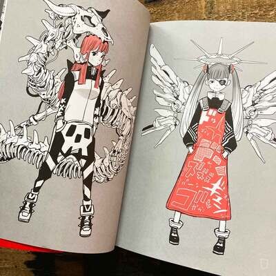 Acky Bright《B/W》插畫集
