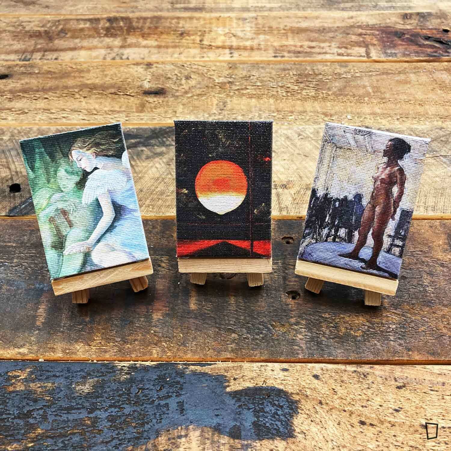 山口飛翔《藍色時期》小畫架 山口飛翔《藍色時期》小畫架